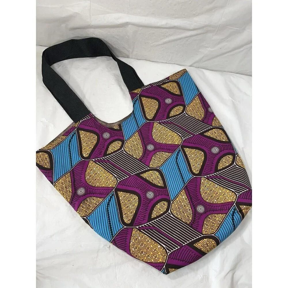 Dakar Moon Dakar Senegal reversible tote
